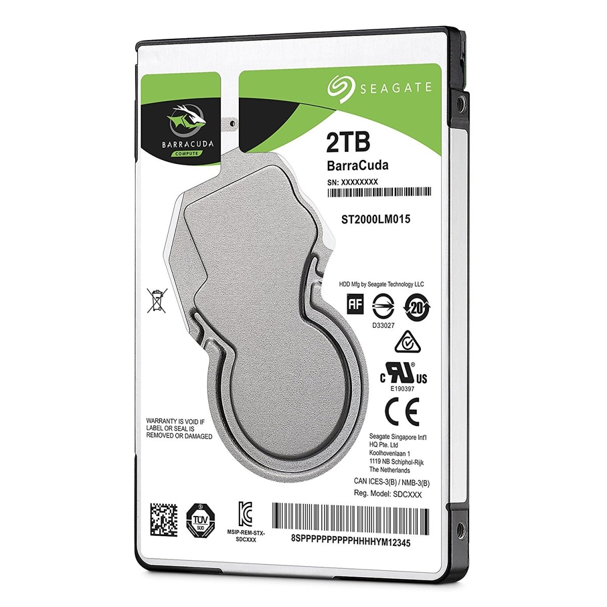 Amazon.com: Seagate 2TB BarraCuda SATA 6Gb/s 128MB Cache 2.5-Inch